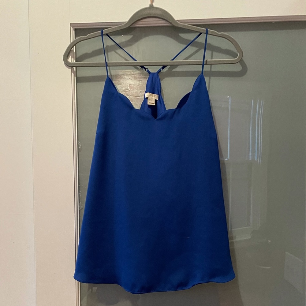 J Crew Scallop Tank